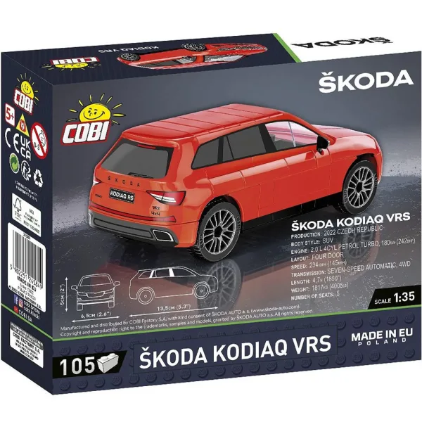 COBI: Škoda Kodiaq VRS građevinski set (24584) slika 3