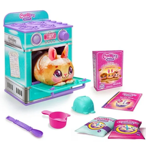 COOKEEZ Makery: Tirkizni set za pečenje s iznenađenjem plišane životinje slika 3