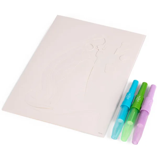 Canenco: Disney princeze set za bojanje s puhalicom, u A4 omotnici slika 3