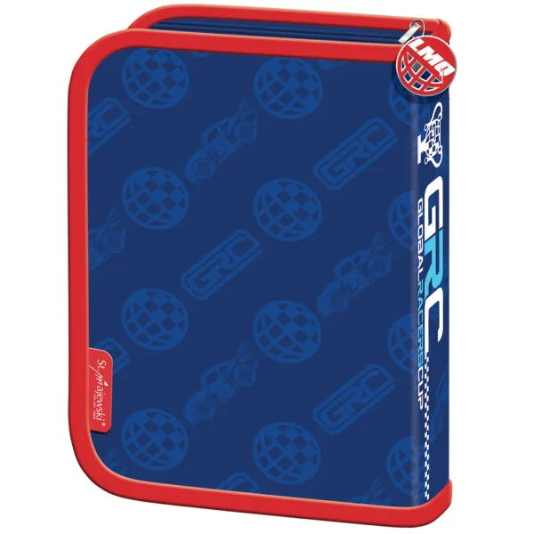 Cars plavo-crvena preklopna pernica 20,5cmx13,5cmx3,5cm slika 2