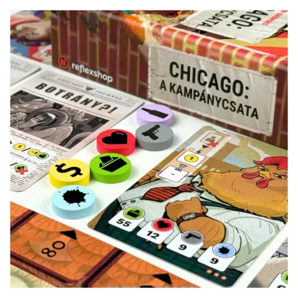Chicago: društvena igra Kampanjska bitka slika 4