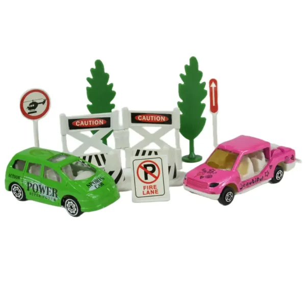 City Cars: Gradski set vozila s dodacima u različitim verzijama 1 komad slika 8