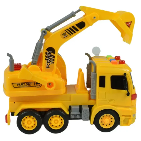 City Truck: Bager kamion s svjetlom i zvukom 20cm slika 3