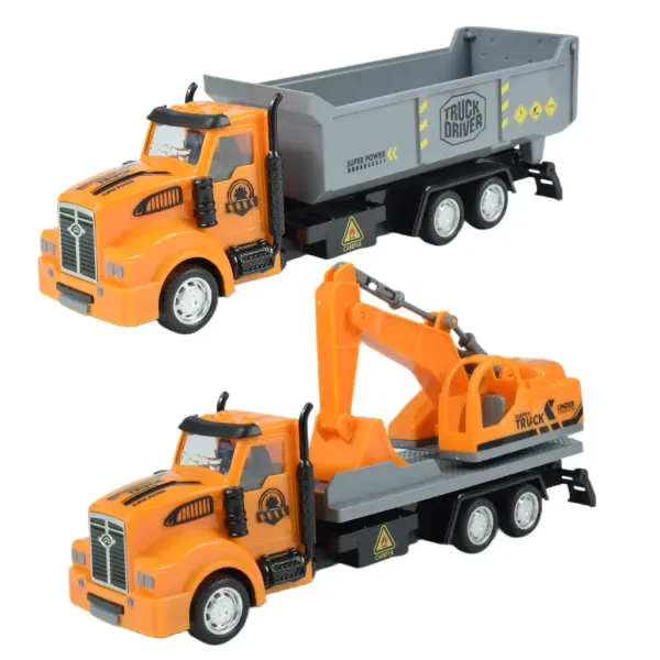 City Truck: Podesivi kamion za građevinarstvo na kotačima s oznakama 19cm slika 7