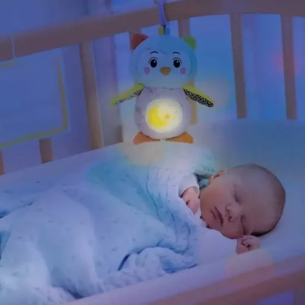 Clementoni Baby: Glazbena plišana sova s noćnim svjetlom slika 3