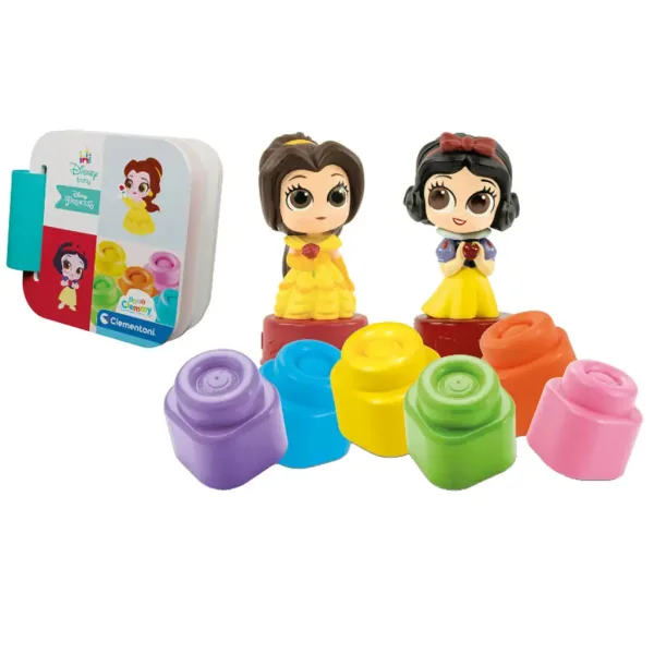 Clemmy: Disney Princess meke građevinske kocke - edukativna igračka - Clementoni slika 4