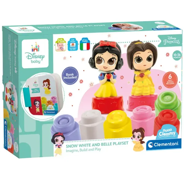 Clemmy: Disney Princess meke građevinske kocke - edukativna igračka - Clementoni slika 5