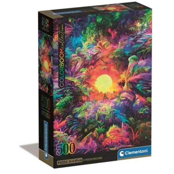 Colorboom Collection: Psihodelična puzzle od 500 komada - Clementoni slika 1