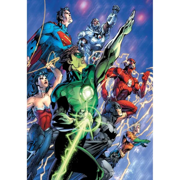 DC Comics Junaci Lige pravde HQC puzzle od 500 dijelova - Clementoni slika 2