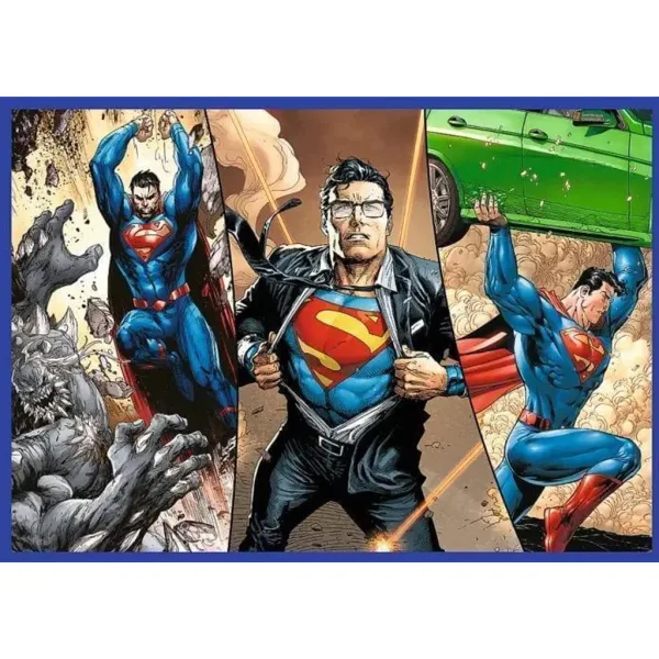 DC: Hrabri Superman 4x250-dijelni puzzle - Trefl slika 3