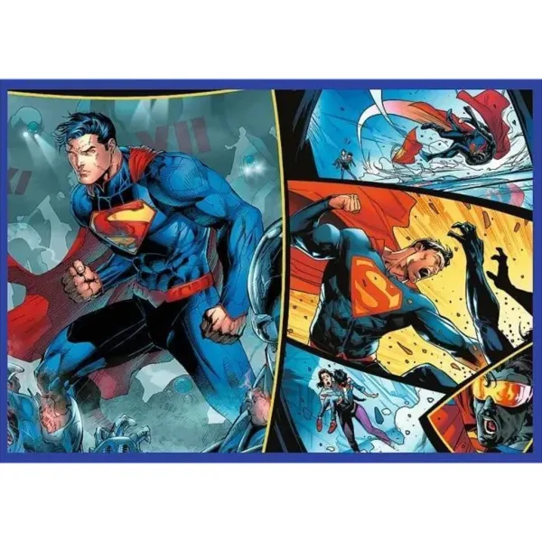 DC: Hrabri Superman 4x250-dijelni puzzle - Trefl slika 4