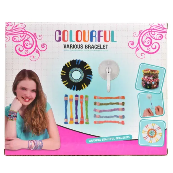 DIY Napravi sam set za izradu narukvica s šarenim koncima i perlicama slika 3