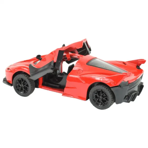 Die-Cast: Metalni luksuzni sportski automobil s otvarajućim vratima, u različitim varijantama 12cm 1db slika 3