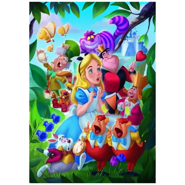 Disney+ - Alisa u zemlji čudesa 1000-dijelna slagalica s posterom - Clementoni slika 2