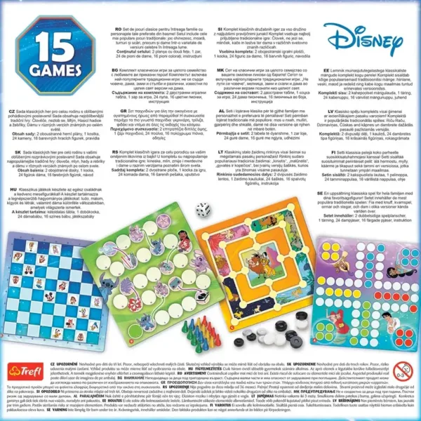 Disney: 15 u 1 kolekcija društvenih igara - Trefl slika 4