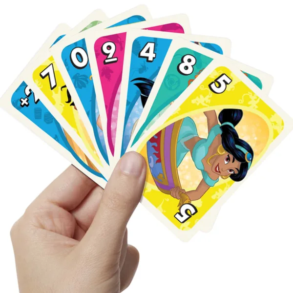 Disney Princeze UNO kartaška igra - Mattel slika 2