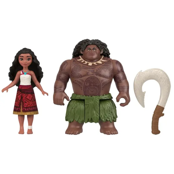 Disney+Princeze: Vaiana 2 - Vaiana i Maui figurica set - Mattel slika 2