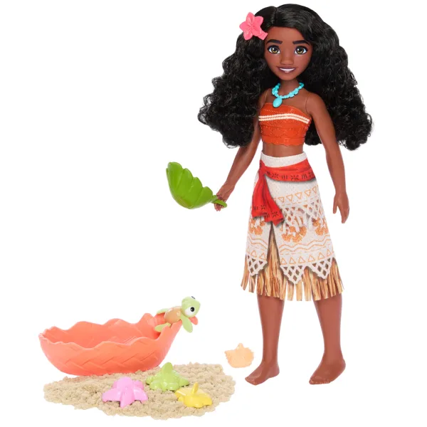 Disney Princeze: Vaiana 2 lutka set za igru na plaži s pijeskom – Mattel slika 2
