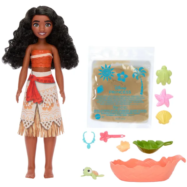 Disney Princeze: Vaiana 2 lutka set za igru na plaži s pijeskom – Mattel slika 4