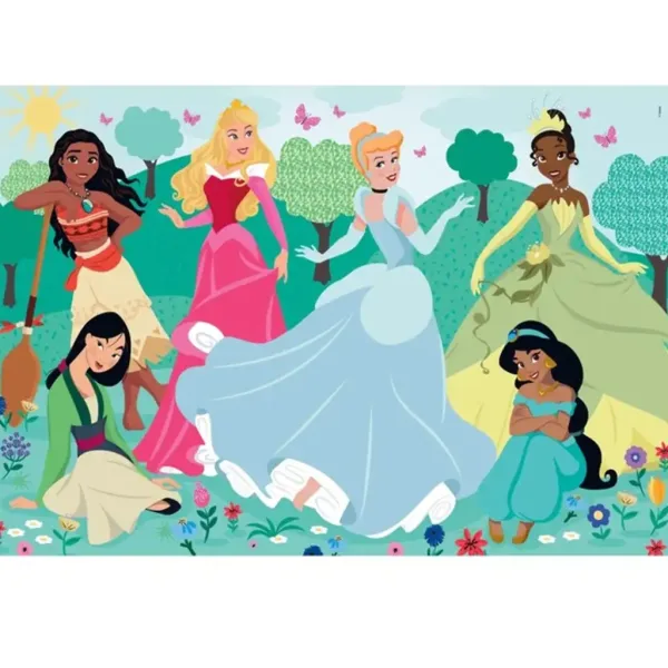 Disney+Princeze prijateljice 104-dijelna maxi supercolor slagalica - Clementoni slika 2
