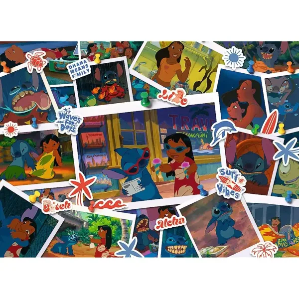 Disney: Stitch slatke uspomene 1000-dijelna slagalica - Trefl slika 2