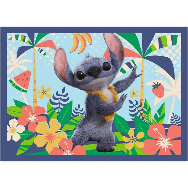Disney: Stitchov odmor 4 u 1 puzzle - Trefl slika 2
