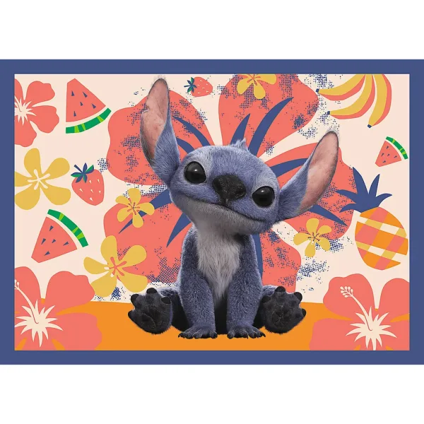 Disney: Stitchov odmor 4 u 1 puzzle - Trefl slika 3