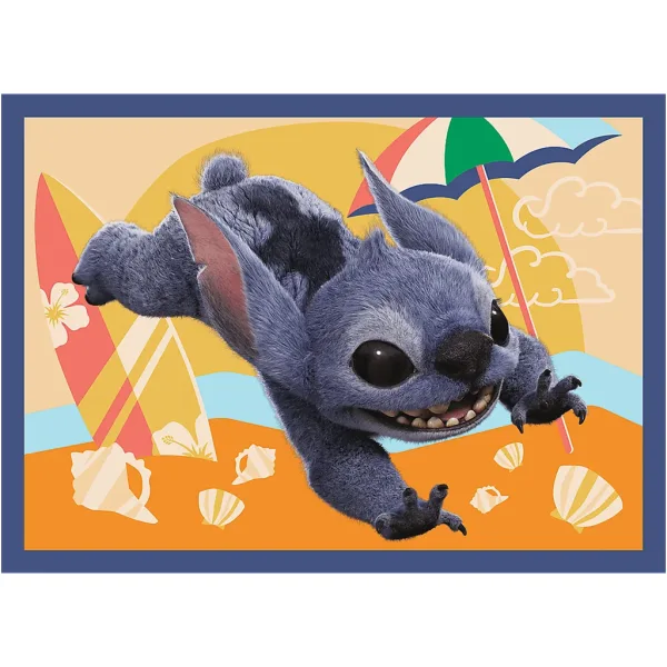 Disney: Stitchov odmor 4 u 1 puzzle - Trefl slika 5