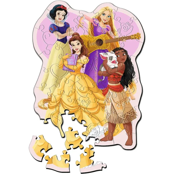 Disney princeze drvena slagalica od 50 dijelova – Trefl slika 2