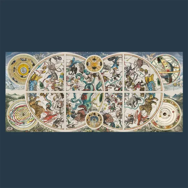 Drevne astronomske karte puzzle od 9000 komada - Trefl slika 2