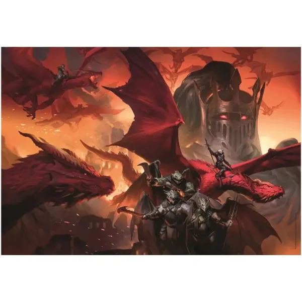 Dungeons & Dragons 1000-dijelna slagalica s posterom - Clementoni slika 2