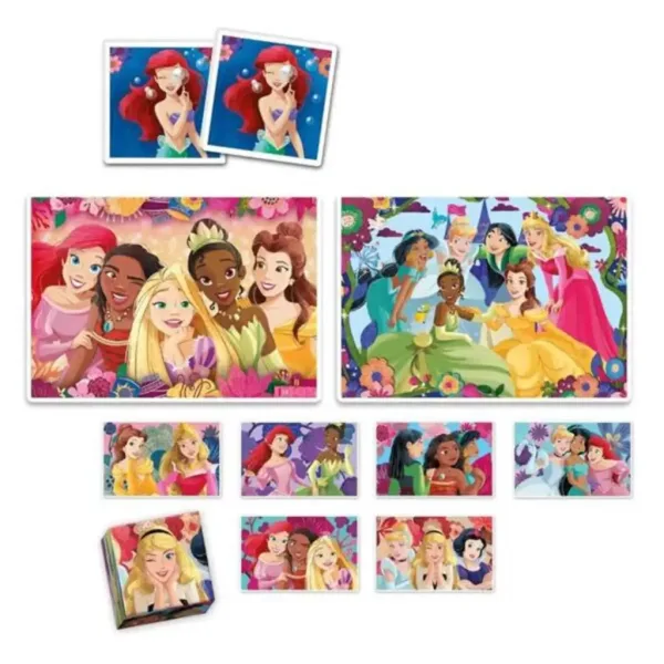 Edukit: Disney Princeze 4 u 1 igra kolekcija - Clementoni slika 2