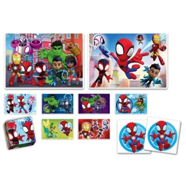 Edukit: Spidey 4 u 1 kolekcija igara - Clementoni slika 2