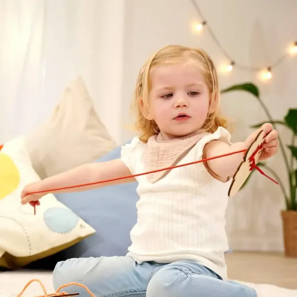 Eichhorn: Drvena igračka za provlačenje s motivima životinja - Simba Toys slika 4