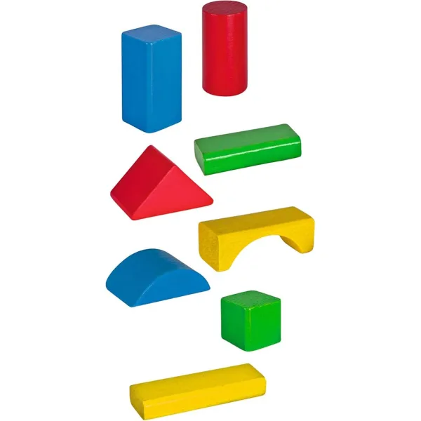 Eichhorn: Set od 50 šarenih drvenih kockica - Simba Toys slika 3
