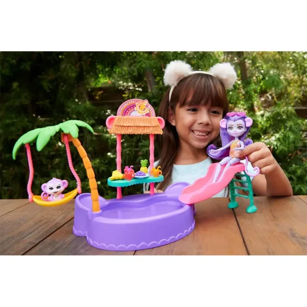 Enchantimals: Majmoca zabava na bazenu set za igru - Mattel slika 3