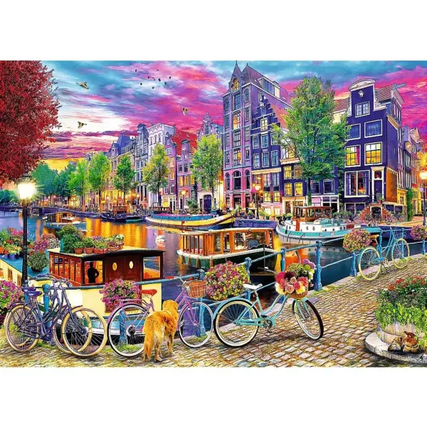 Europske prijestolnice 2x500 dijelova puzzle - Trefl slika 3
