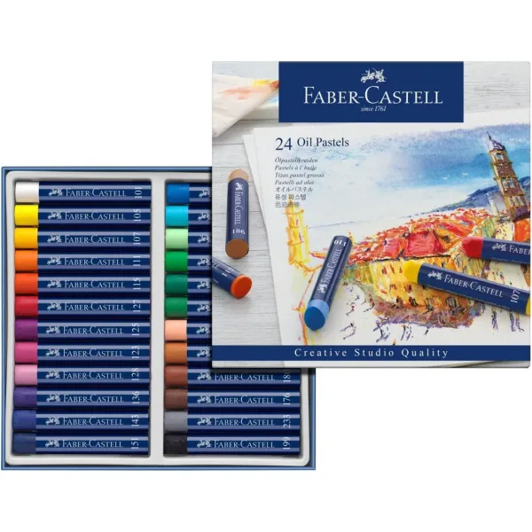 Faber-Castell: Set od 24 uljnih pastela slika 2