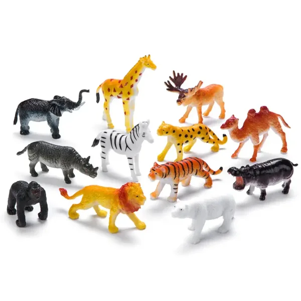 Faunica: Set od 12 figura divljih životinja - Woodyland slika 2