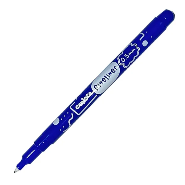 Fineliner igličasti flomaster plave boje 0,5 mm - Carioca slika 2