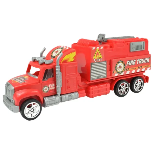 Fire Truck: Kamion vatrogasne službe na kotačima u dvije verzije 26cm slika 6