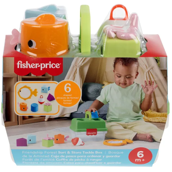 Fisher-Price: Kutija za mamce za sortiranje oblika - Mattel slika 1