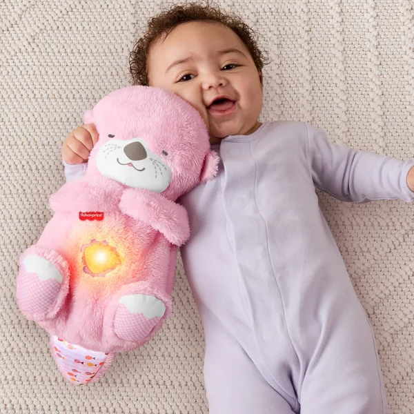 Fisher-Price: Ružičasta uspavana vidra s funkcijama - Mattel slika 2