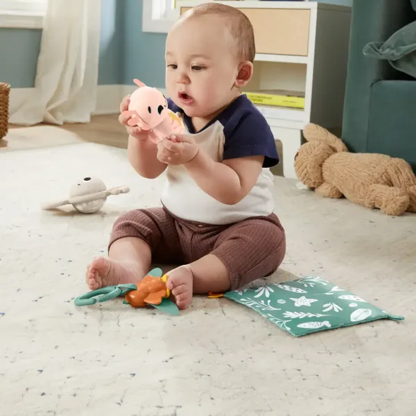 Fisher-Price: Sensimals Pozdrav osjetilima set od 4 igračke za bebe - Mattel slika 4