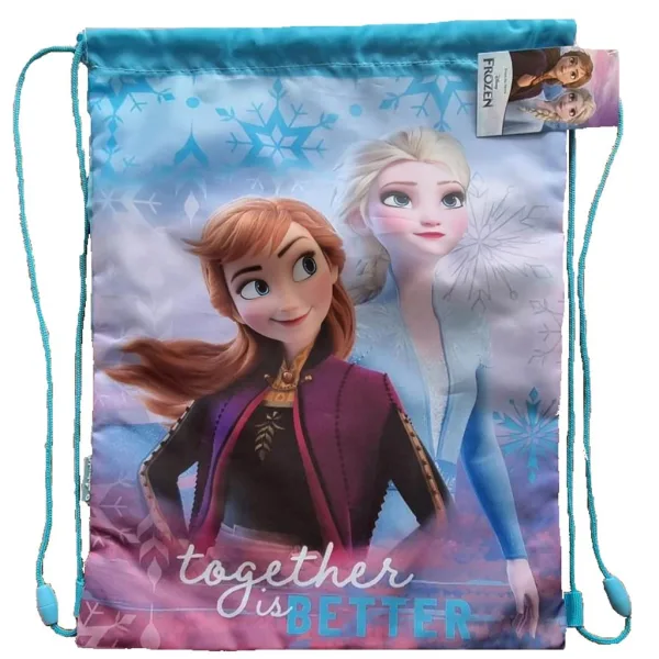 Frozen - Zajedno je bolje torba za teretanu, sportska torba 43x34cm slika 1