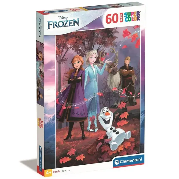 Frozen: Maxi Super Color stojeća slagalica 60 dijelova - Clementoni slika 1