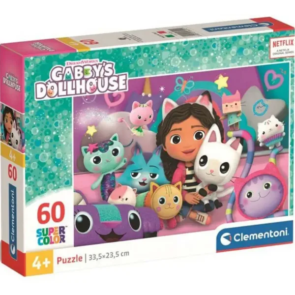 Gabi kućica za lutke 60-dijelni Supercolor puzzle - Clementoni slika 1