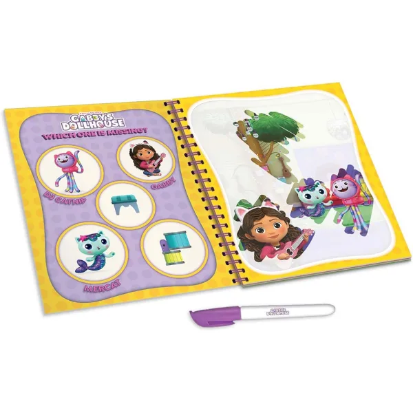 Gabina kućica Gabdorable bojanka za bojanje vodom - Lisciani slika 2