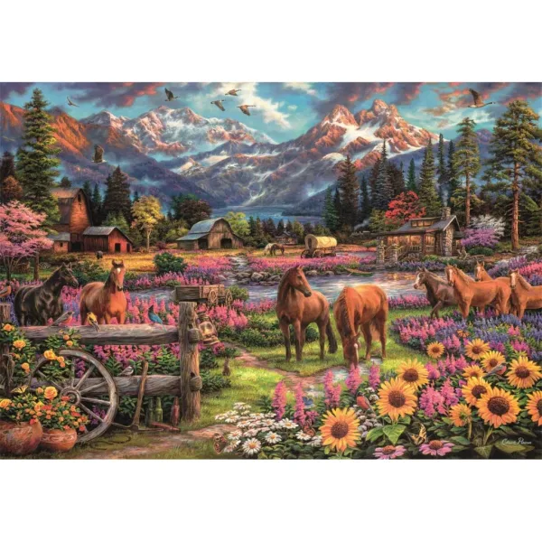 HQC Slobodno galopirajući jahač, puzzle od 3000 dijelova - Clementoni slika 2
