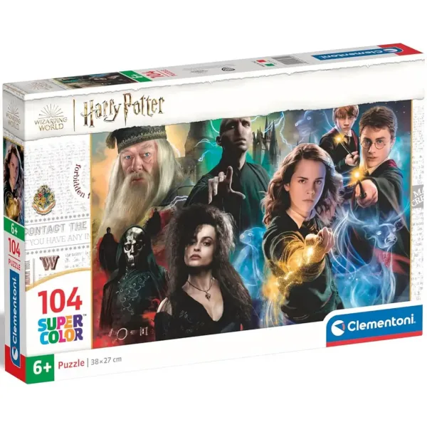 Harry Potter čarobni dvoboj 104-dijelna supercolor slagalica - Clementoni slika 1
